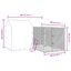 vidaXL Perrera exterior con toldo acero galvanizado plata 12x12x2,5 m, , large indicador imagen numero 3